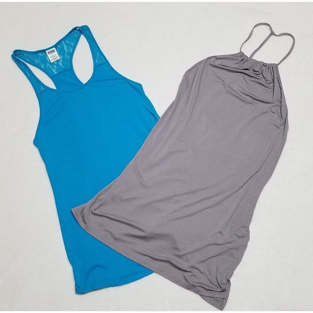 VICTORIA'S Secret Blue Gray Swimsuit Cover-up Dresses